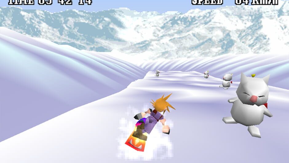 Screenshot for Final Fantasy VII Snowboarding