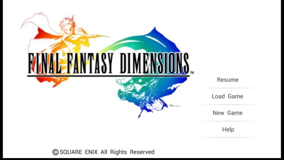 Screenshot for Final Fantasy Dimensions