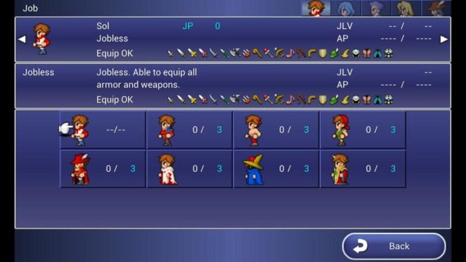 Screenshot for Final Fantasy Dimensions