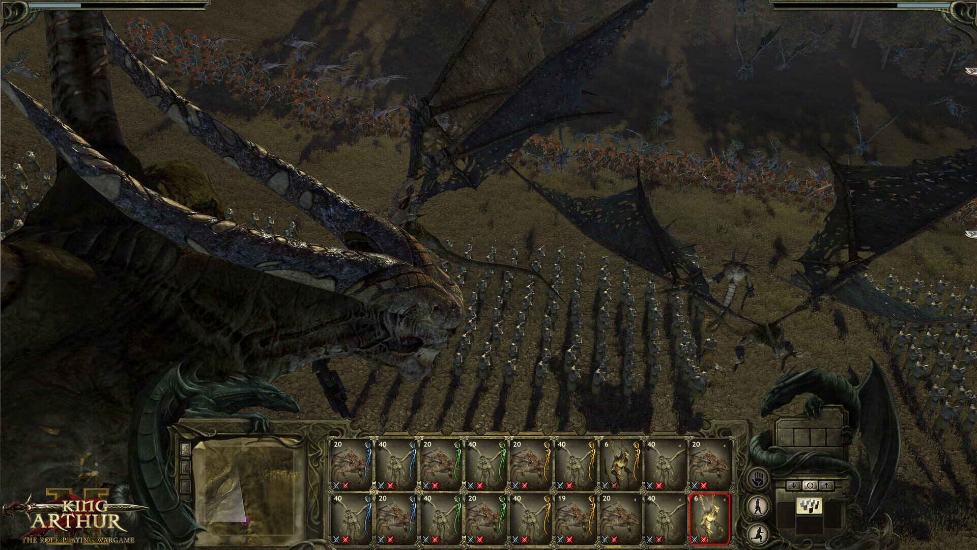 Screenshot for King Arthur II: Dead Legions