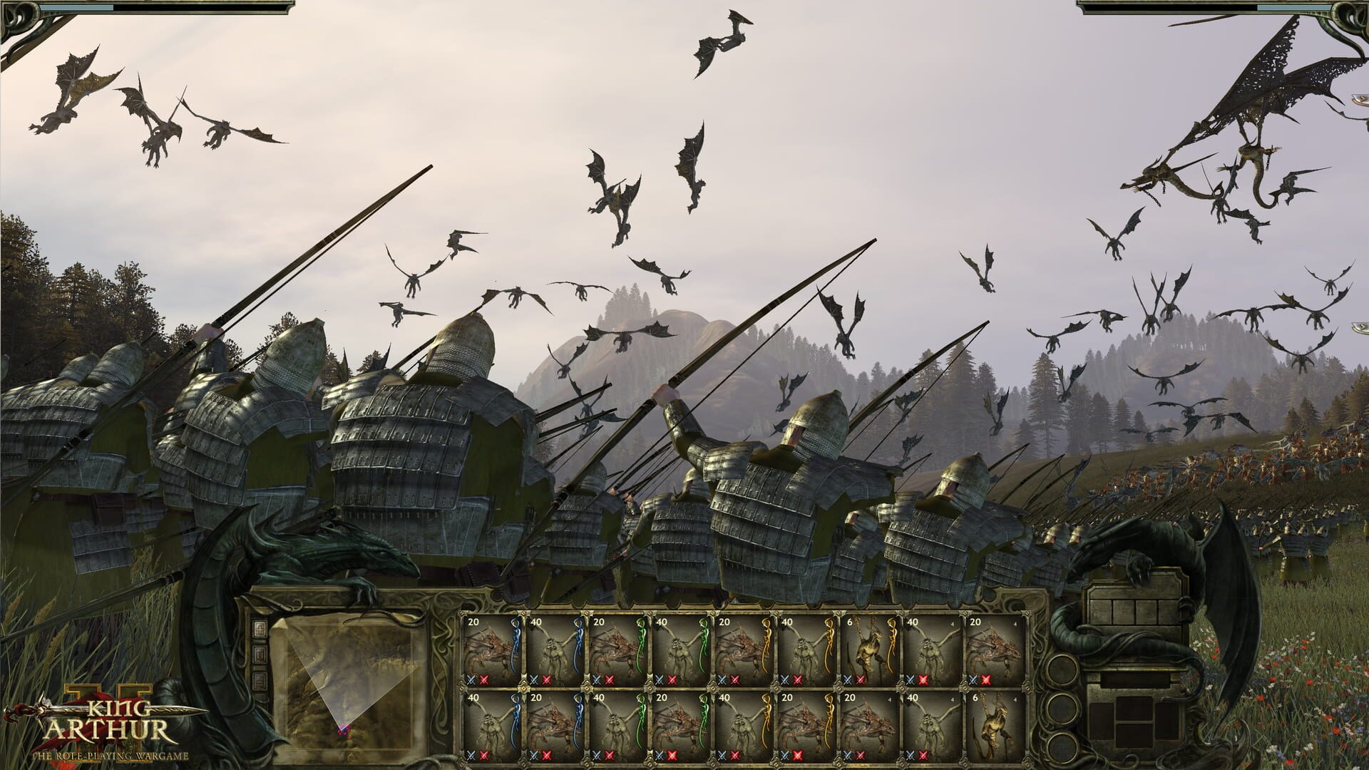 Screenshot for King Arthur II: Dead Legions