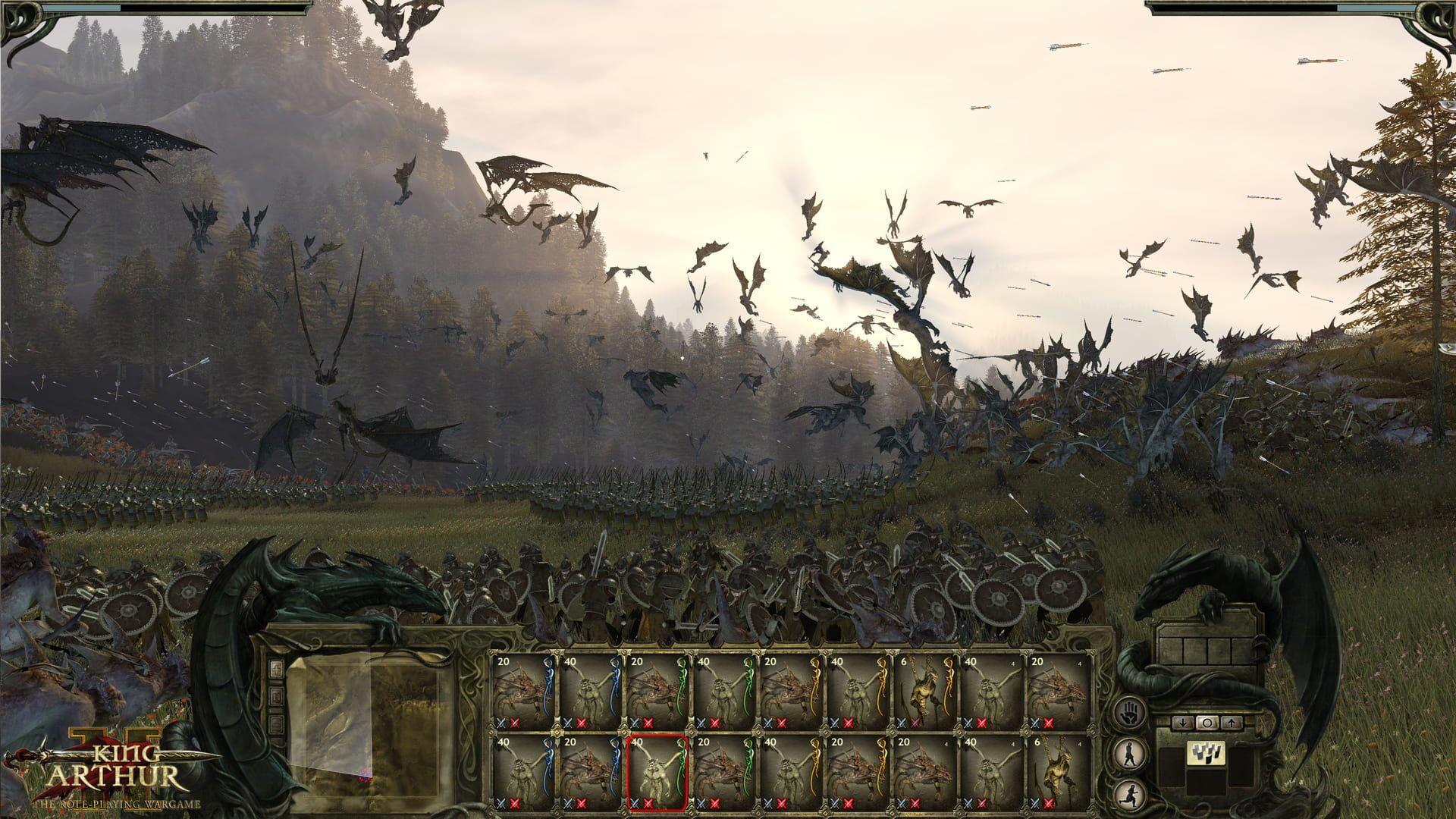 Screenshot for King Arthur II: Dead Legions