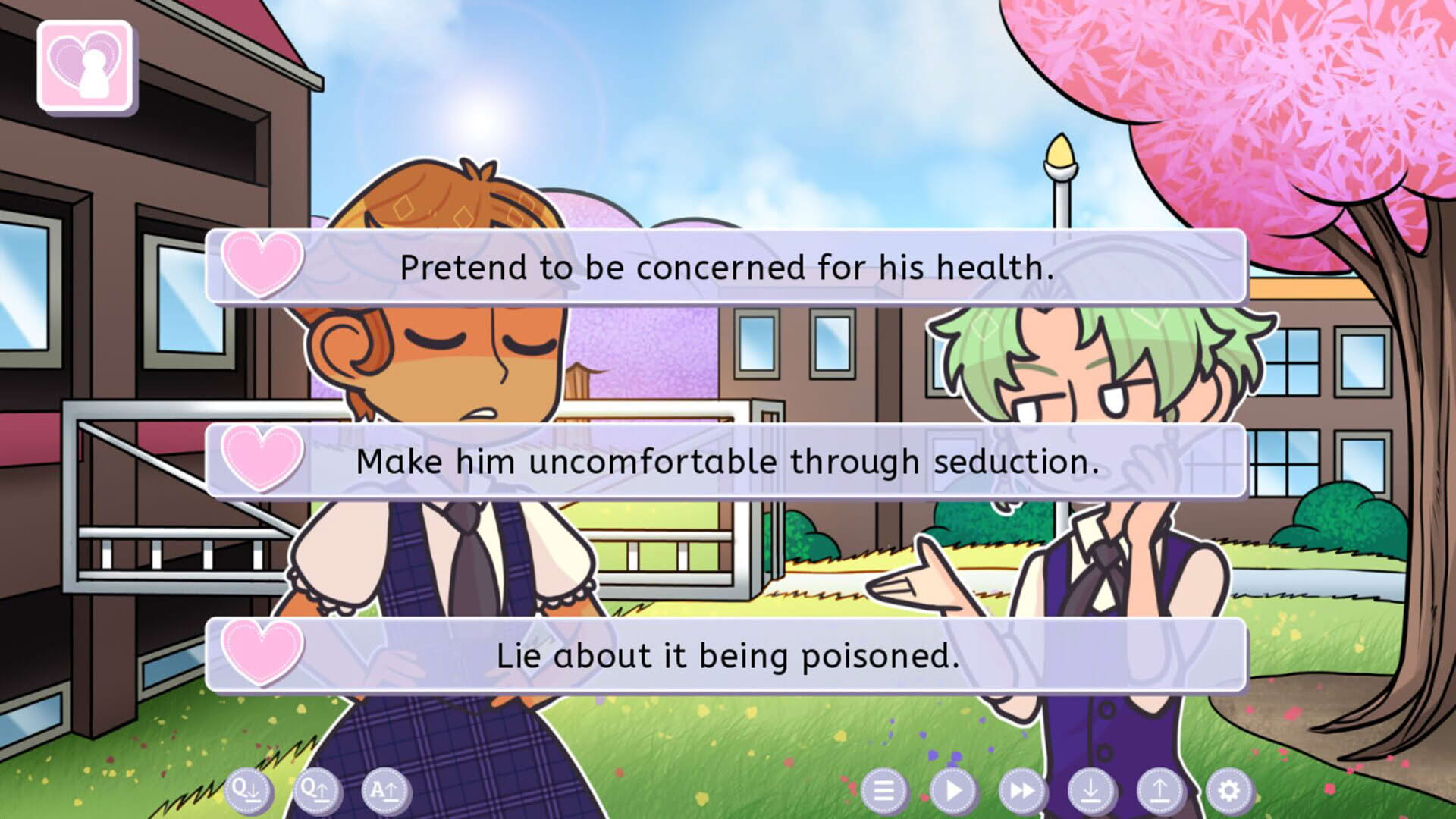 Screenshot for XOXO Blood Droplets