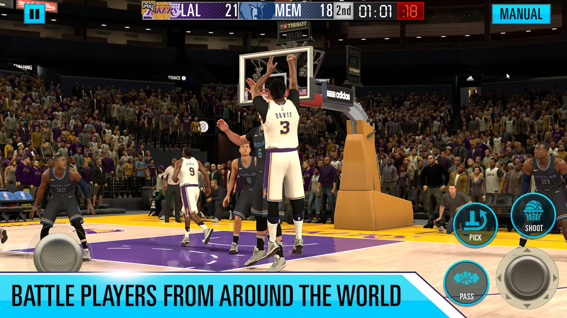 Screenshot for NBA 2K Mobile Basketball