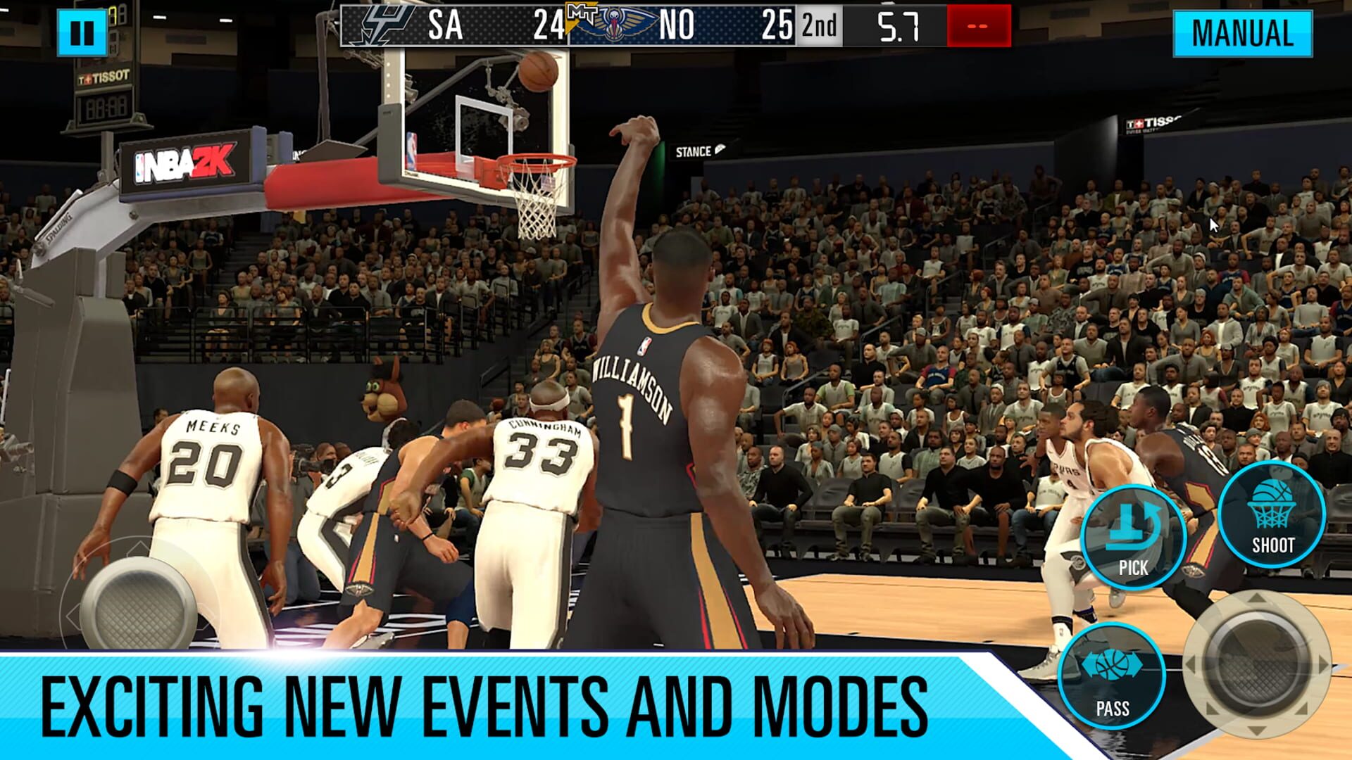 Screenshot for NBA 2K Mobile Basketball