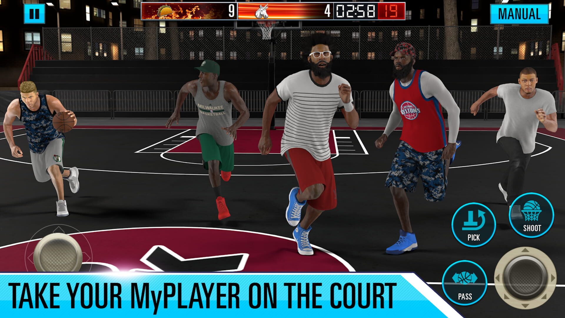 Screenshot for NBA 2K Mobile Basketball