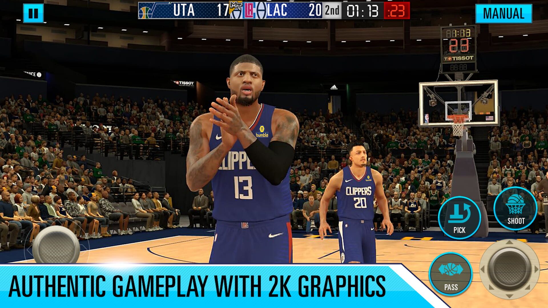 Screenshot for NBA 2K Mobile Basketball