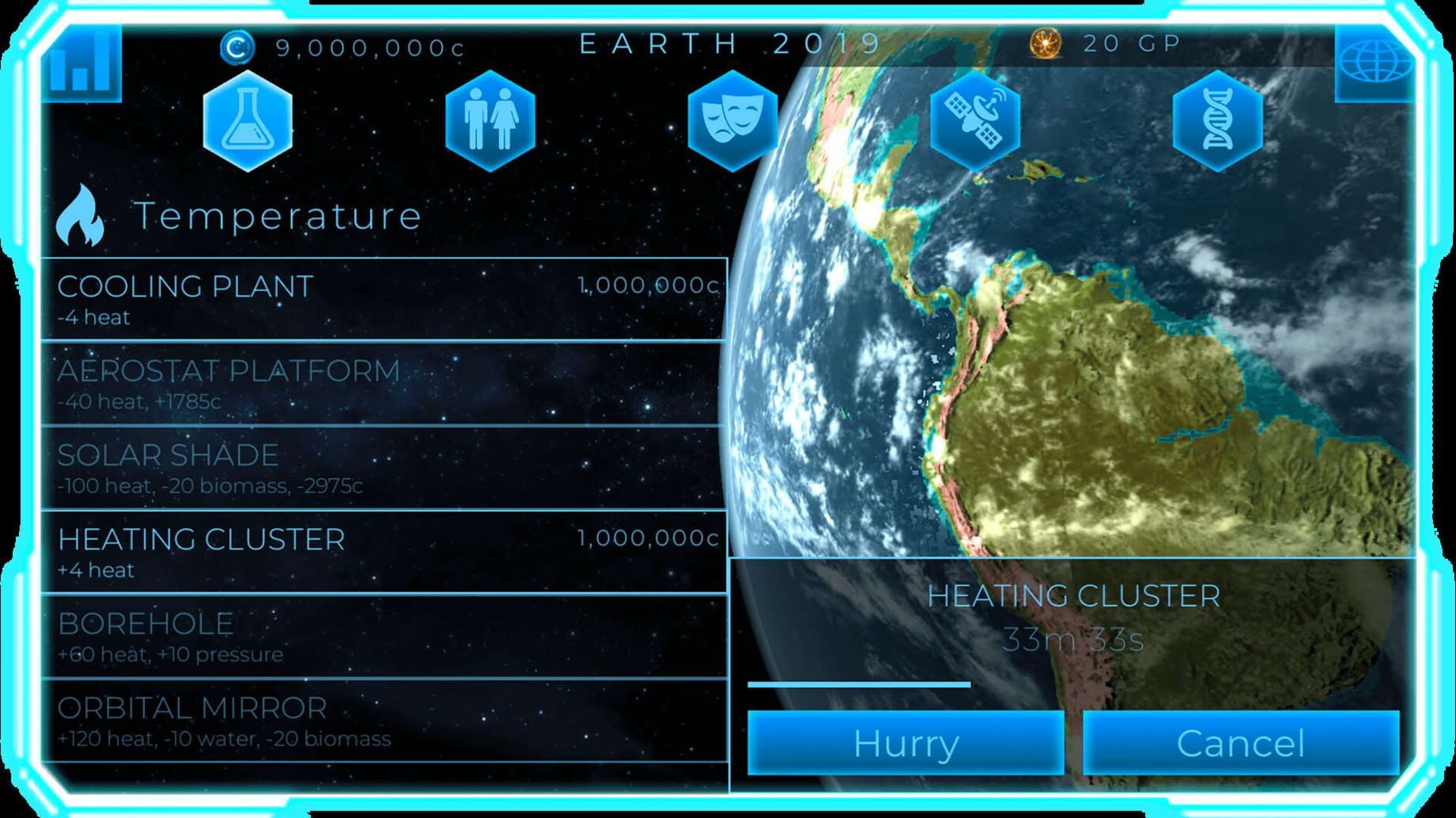 Screenshot for TerraGenesis - Space Settlers