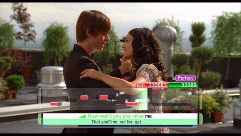 Screenshot for Disney Sing It: High School Musical 3 - Senior Year