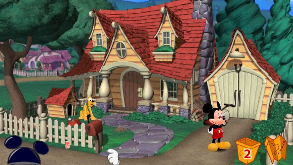 Screenshot for Disney's Mickey Saves the Day: 3D Adventure