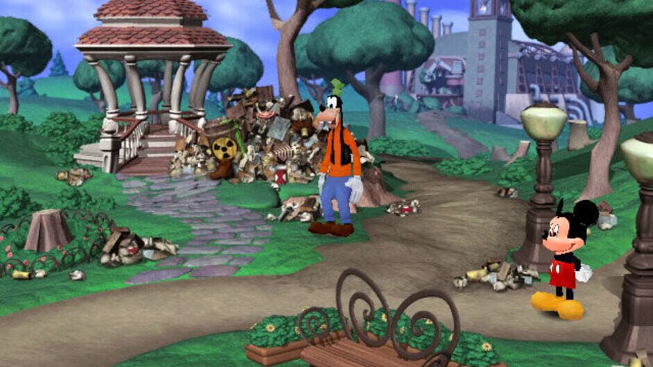 Screenshot for Disney's Mickey Saves the Day: 3D Adventure