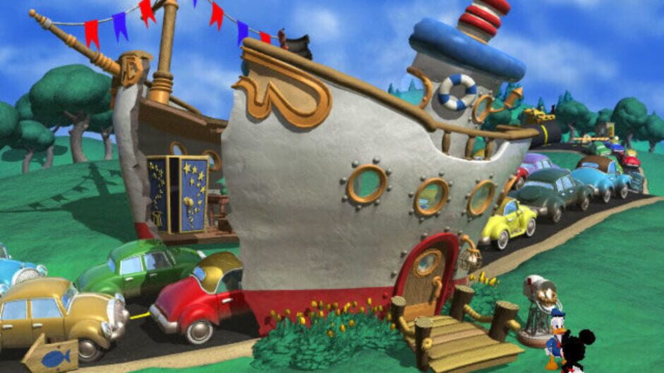 Screenshot for Disney's Mickey Saves the Day: 3D Adventure