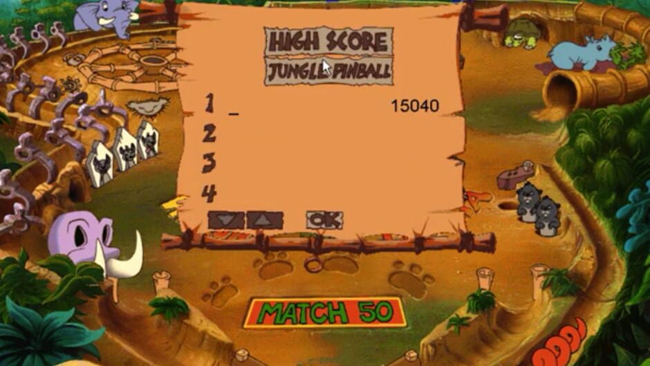 Screenshot for Disney's Hot Shots: Timon and Pumbaa's Jungle Pinball