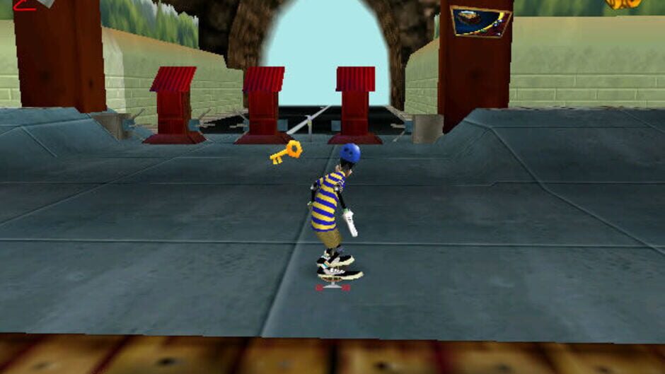 Screenshot for Disney's Extremely Goofy Skateboarding