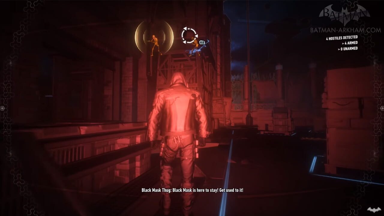 Screenshot for Batman: Arkham Knight - Red Hood Story Pack