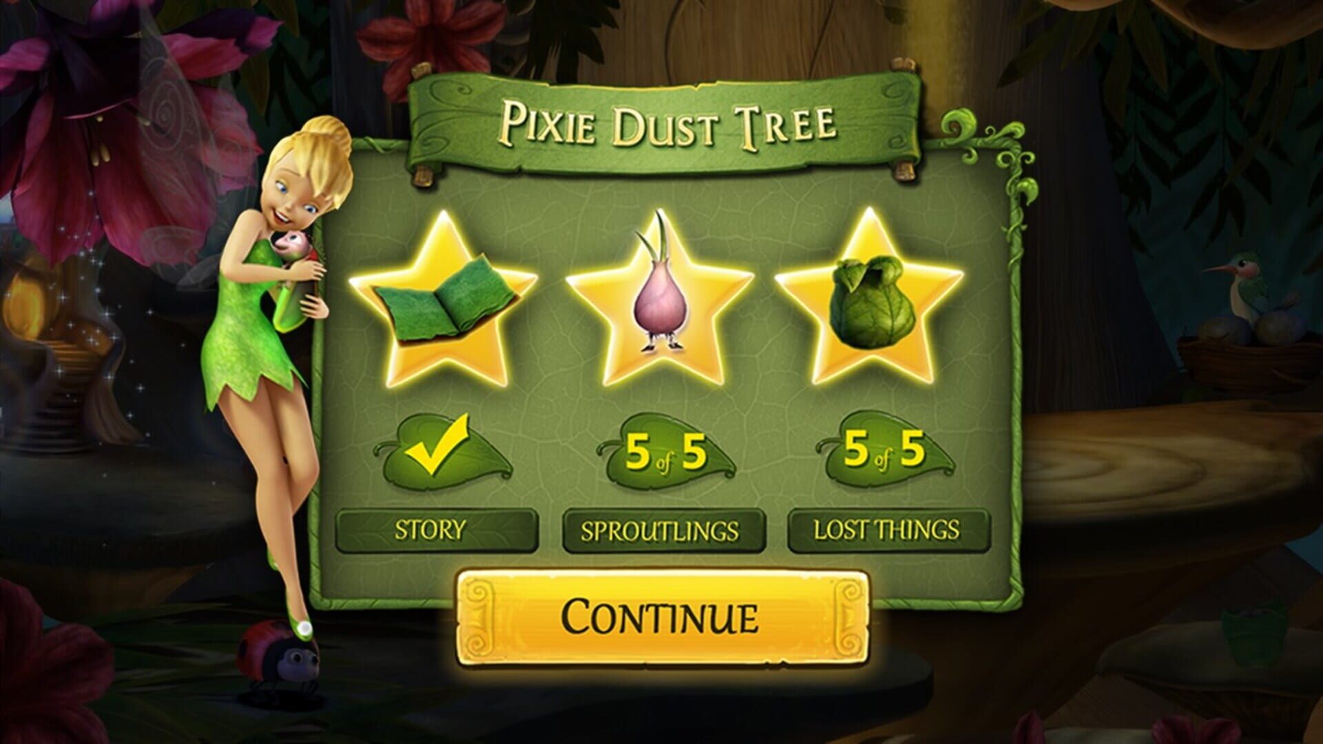 Screenshot for Disney Fairies: Hidden Treasures