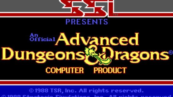 Screenshot for Advanced Dungeons & Dragons: Pool of Radiance