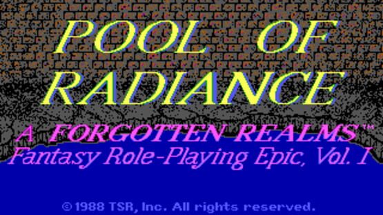 Screenshot for Advanced Dungeons & Dragons: Pool of Radiance