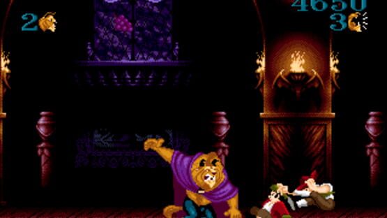 Screenshot for Disney's Beauty and the Beast: Roar of the Beast