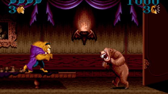Screenshot for Disney's Beauty and the Beast: Roar of the Beast