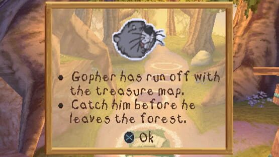 Screenshot for Disney's Pooh's Party Game: In Search of the Treasure