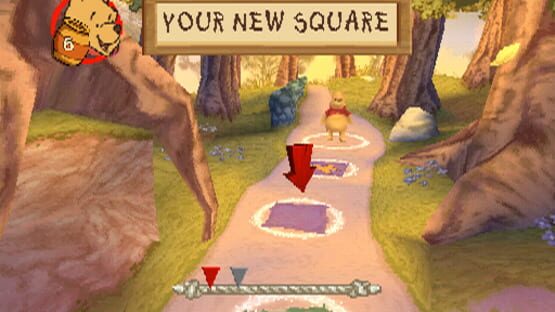Screenshot for Disney's Pooh's Party Game: In Search of the Treasure
