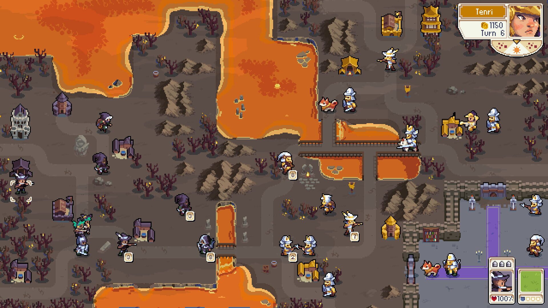 Screenshot for Wargroove: Double Trouble