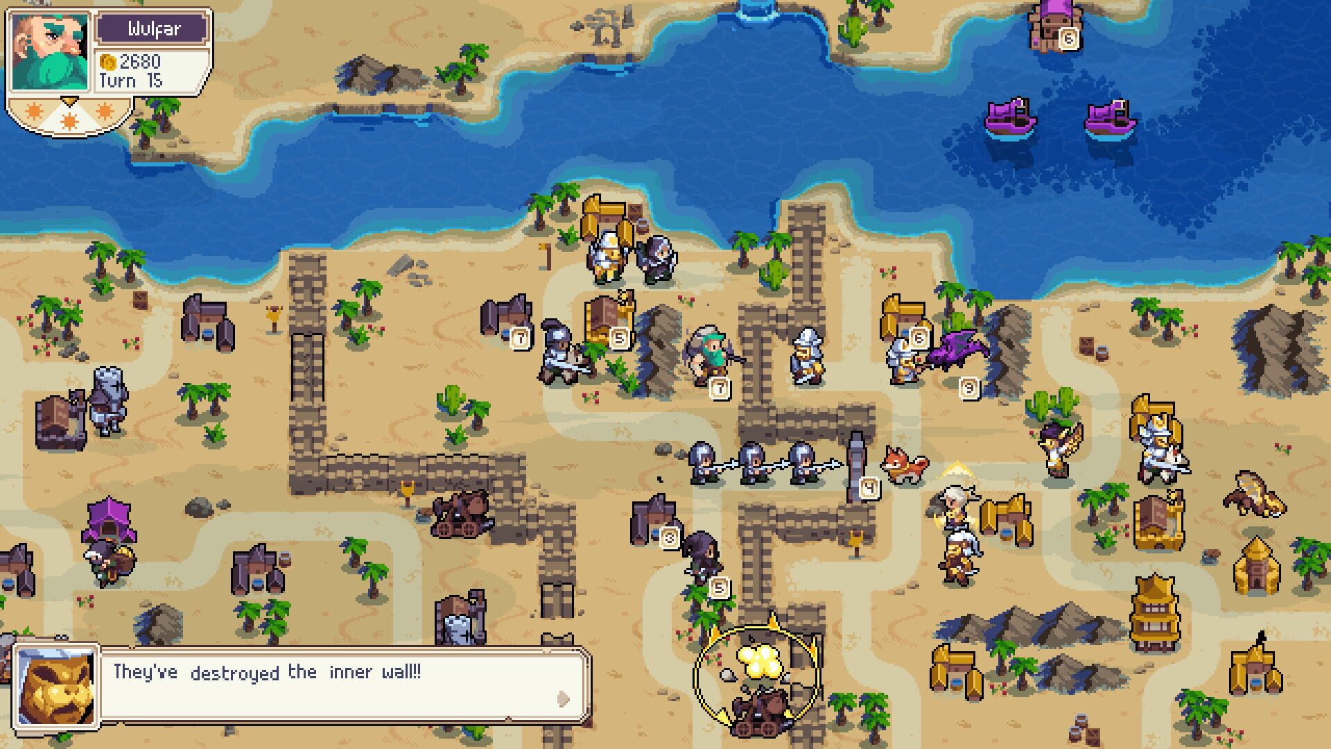 Screenshot for Wargroove: Double Trouble