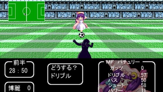 Screenshot for Touhou Soccer