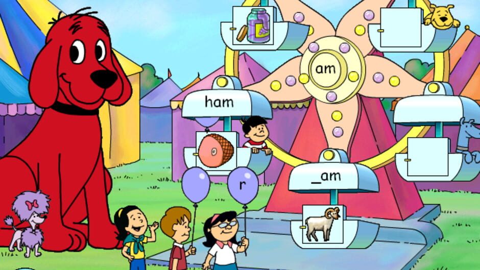 Screenshot for Clifford the Big Red Dog: Phonics