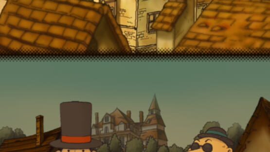 Screenshot for Professor Layton and the Curious Village HD for Mobile