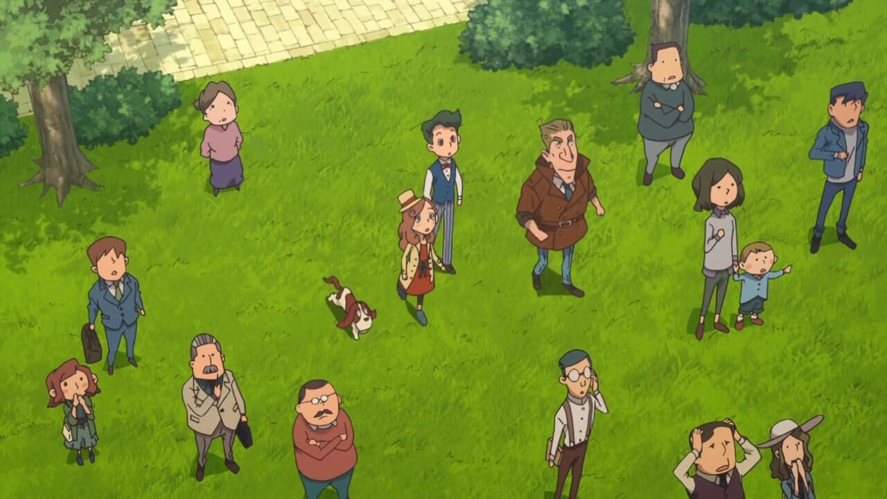 Screenshot for Layton's Mystery Journey: Katrielle and the Millionaires' Conspiracy - Deluxe Edition