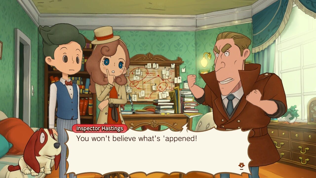 Screenshot for Layton's Mystery Journey: Katrielle and the Millionaires' Conspiracy - Deluxe Edition