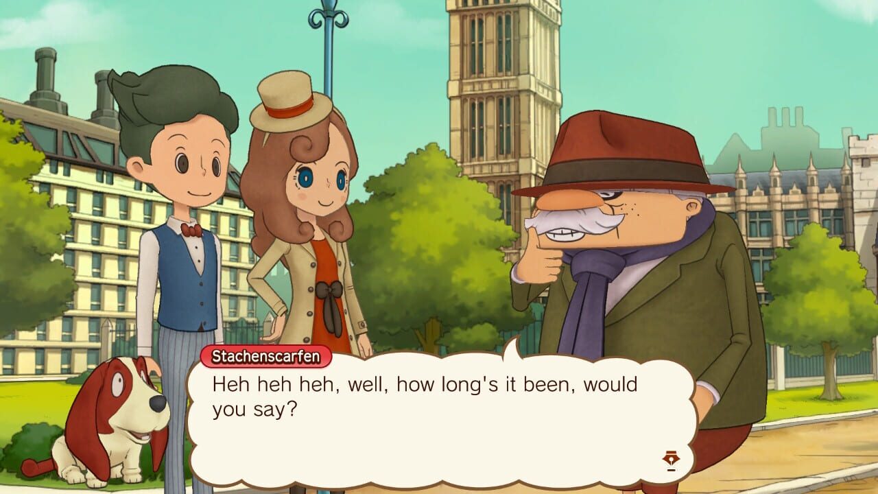 Screenshot for Layton's Mystery Journey: Katrielle and the Millionaires' Conspiracy - Deluxe Edition