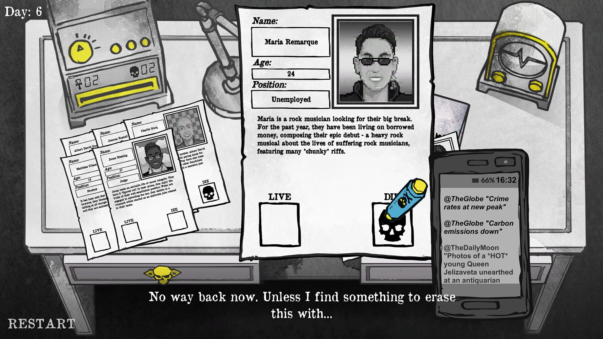 Screenshot for Death and Taxes