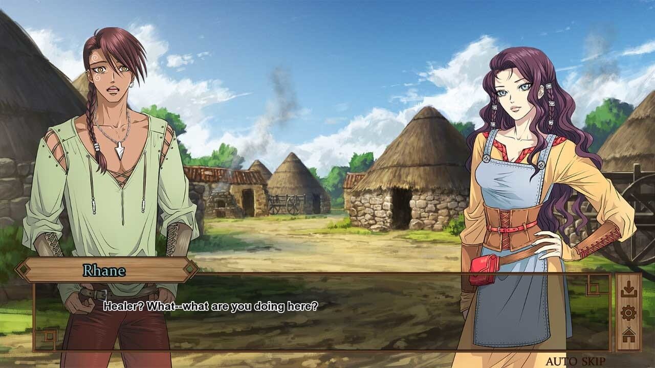 Screenshot for Gods of Love: An Otome Visual Novel