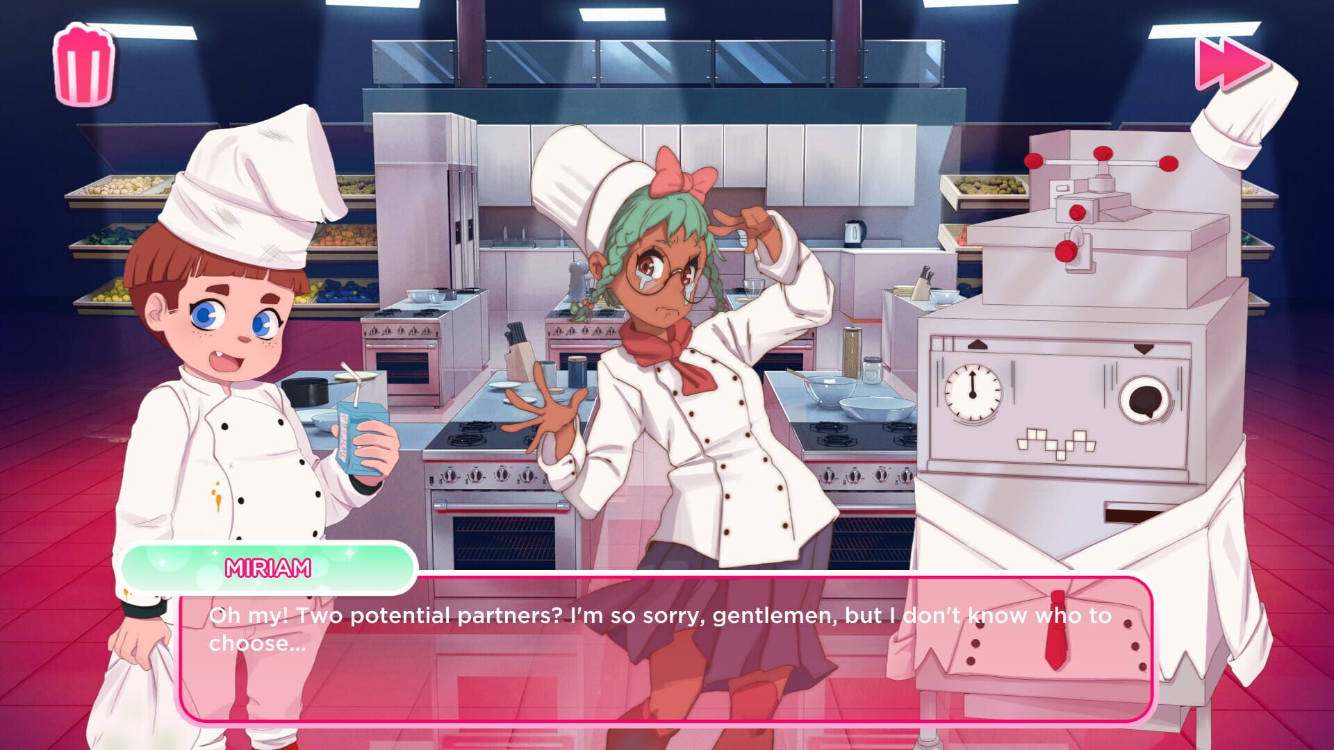 Screenshot for I Love You, Colonel Sanders! A Finger Lickin' Good Dating Simulator