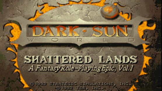 Screenshot for Dark Sun: Shattered Lands