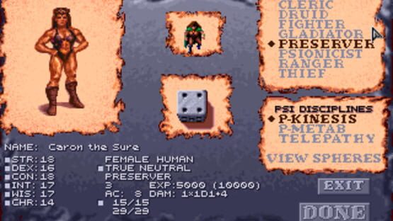 Screenshot for Dark Sun: Shattered Lands
