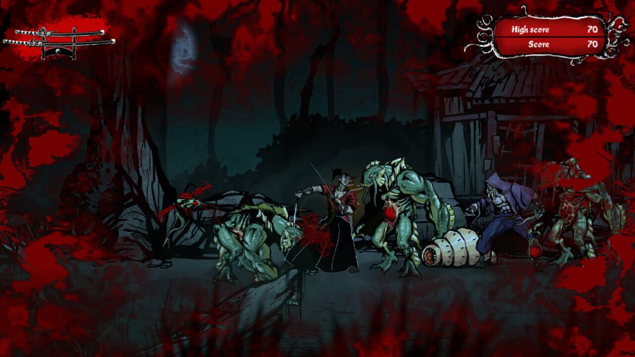 Screenshot for Musashi vs. Cthulhu