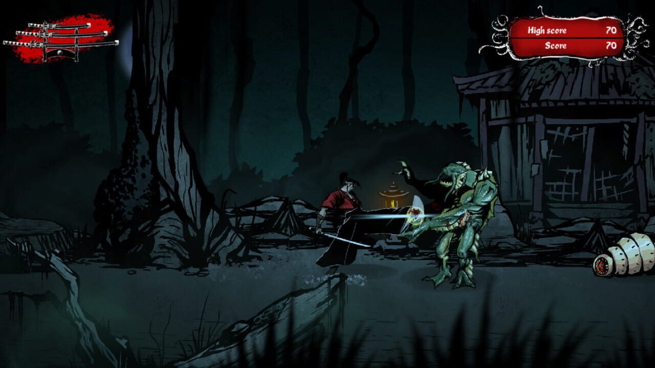 Screenshot for Musashi vs. Cthulhu