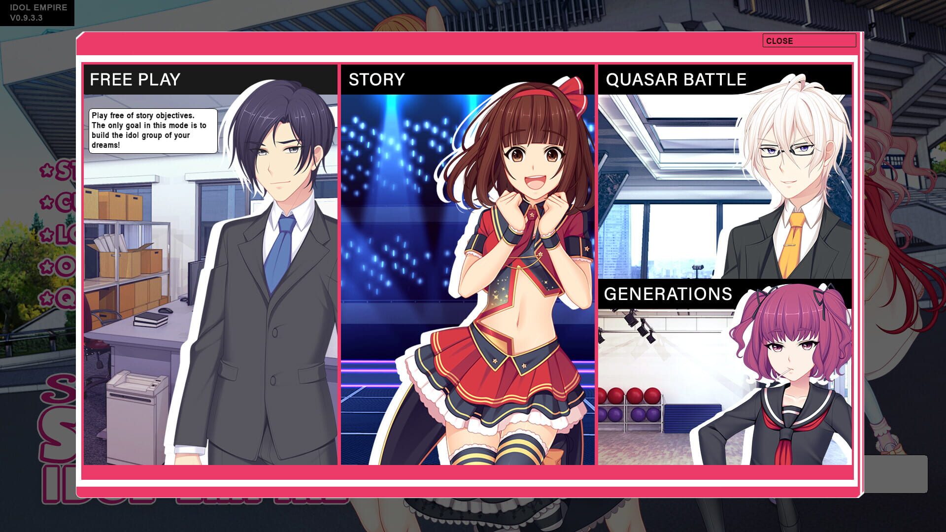 Screenshot for Shining Song Starnova: Idol Empire
