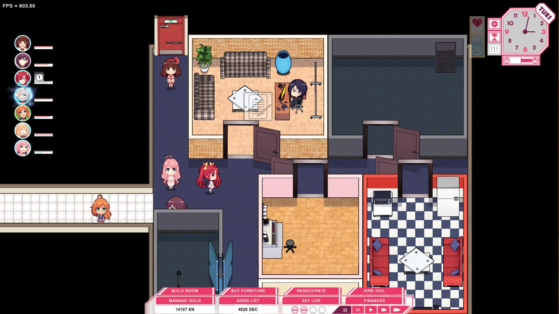Screenshot for Shining Song Starnova: Idol Empire