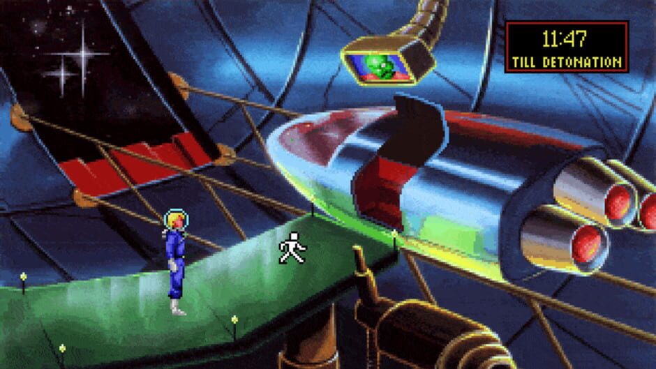 Screenshot for Space Quest I: Roger Wilco in the Sarien Encounter