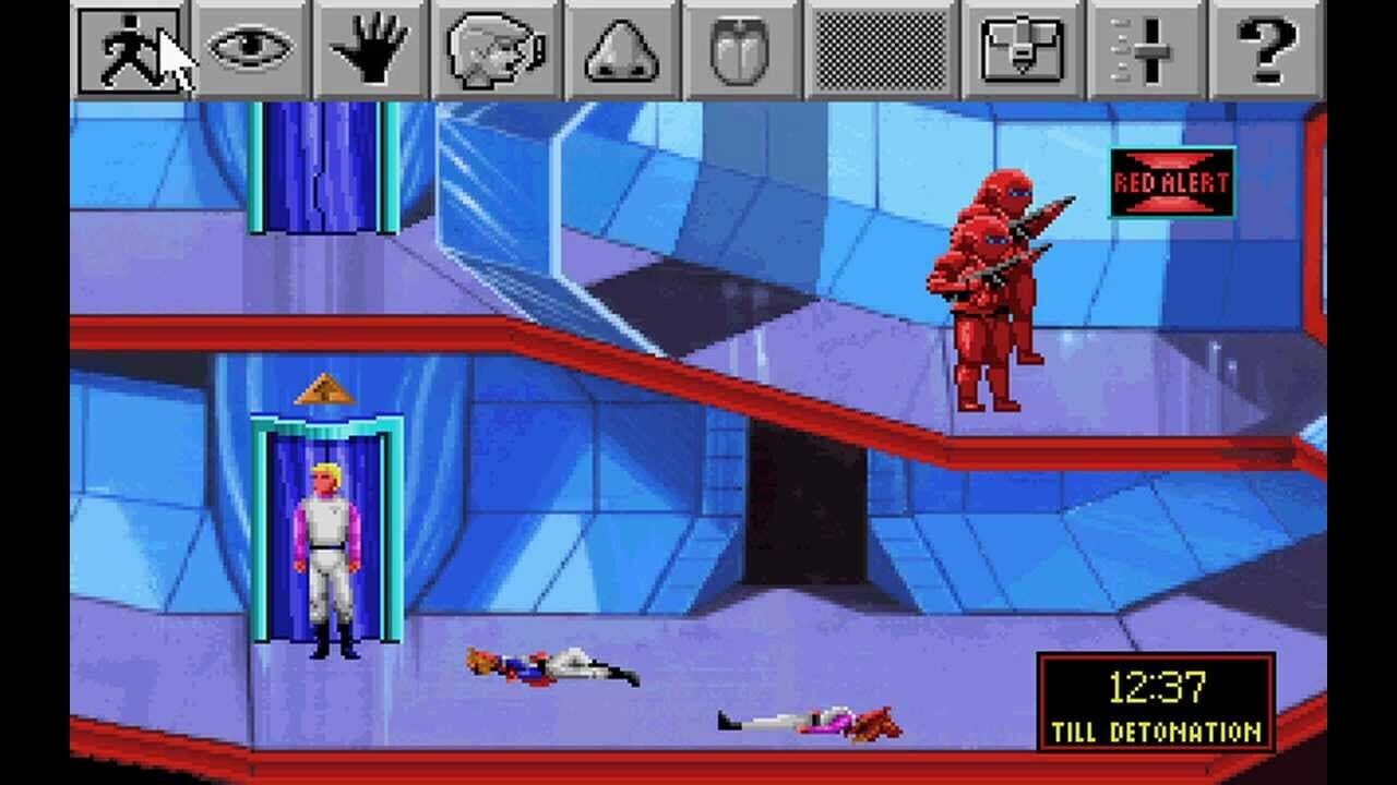 Screenshot for Space Quest I: Roger Wilco in the Sarien Encounter
