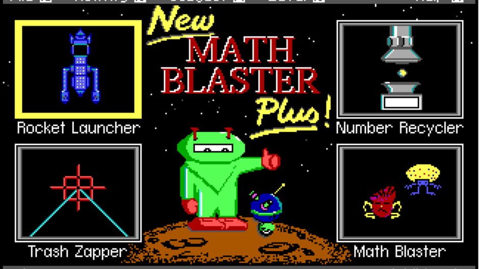 Screenshot for Math Blaster Plus!