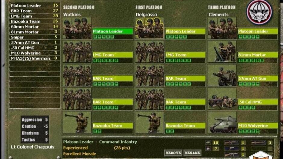 Screenshot for Close Combat: Wacht am Rhein