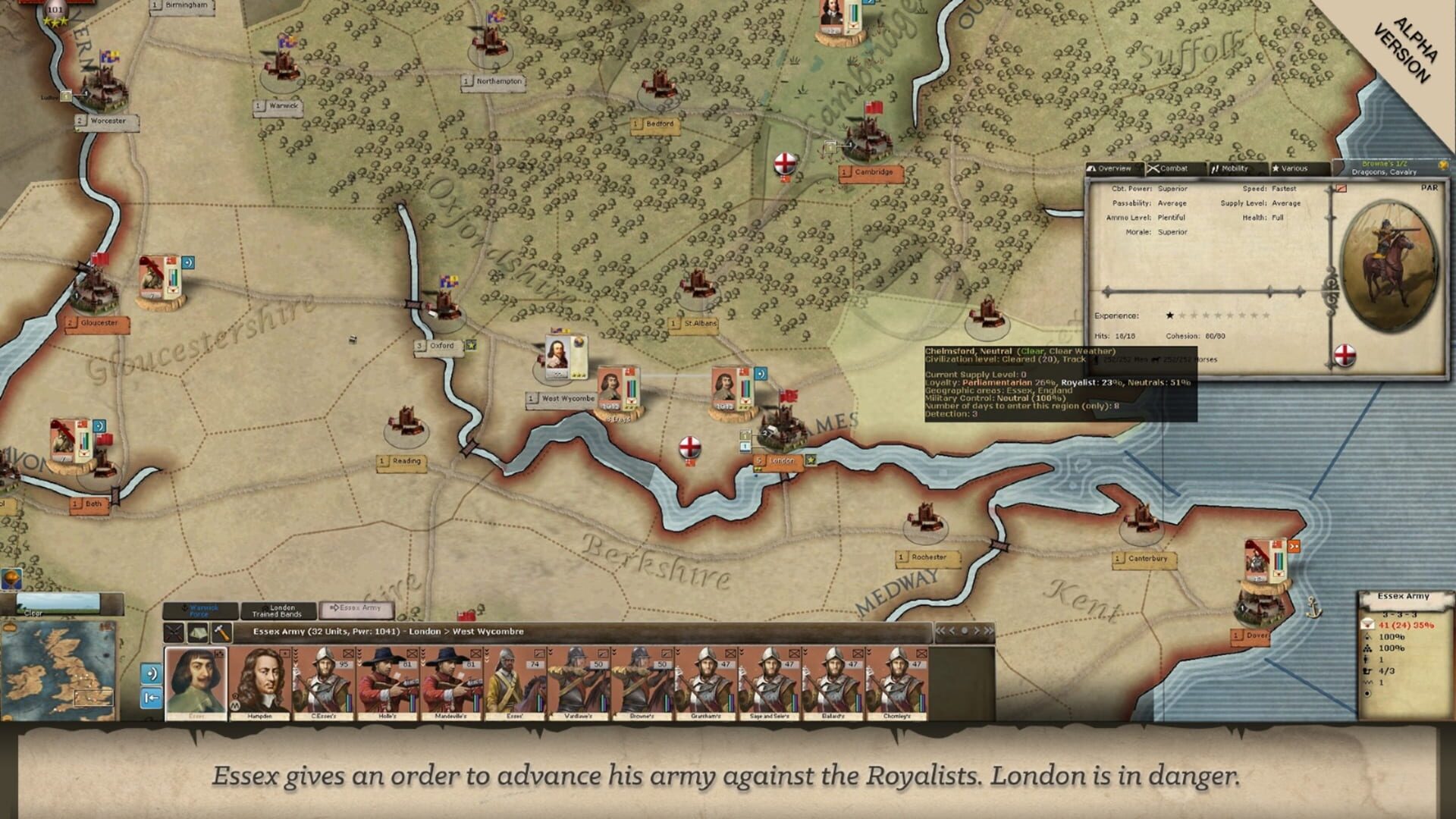 Screenshot for English Civil War