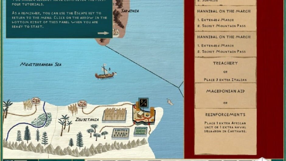 Screenshot for Hannibal: Rome and Carthage in the Second Punic War