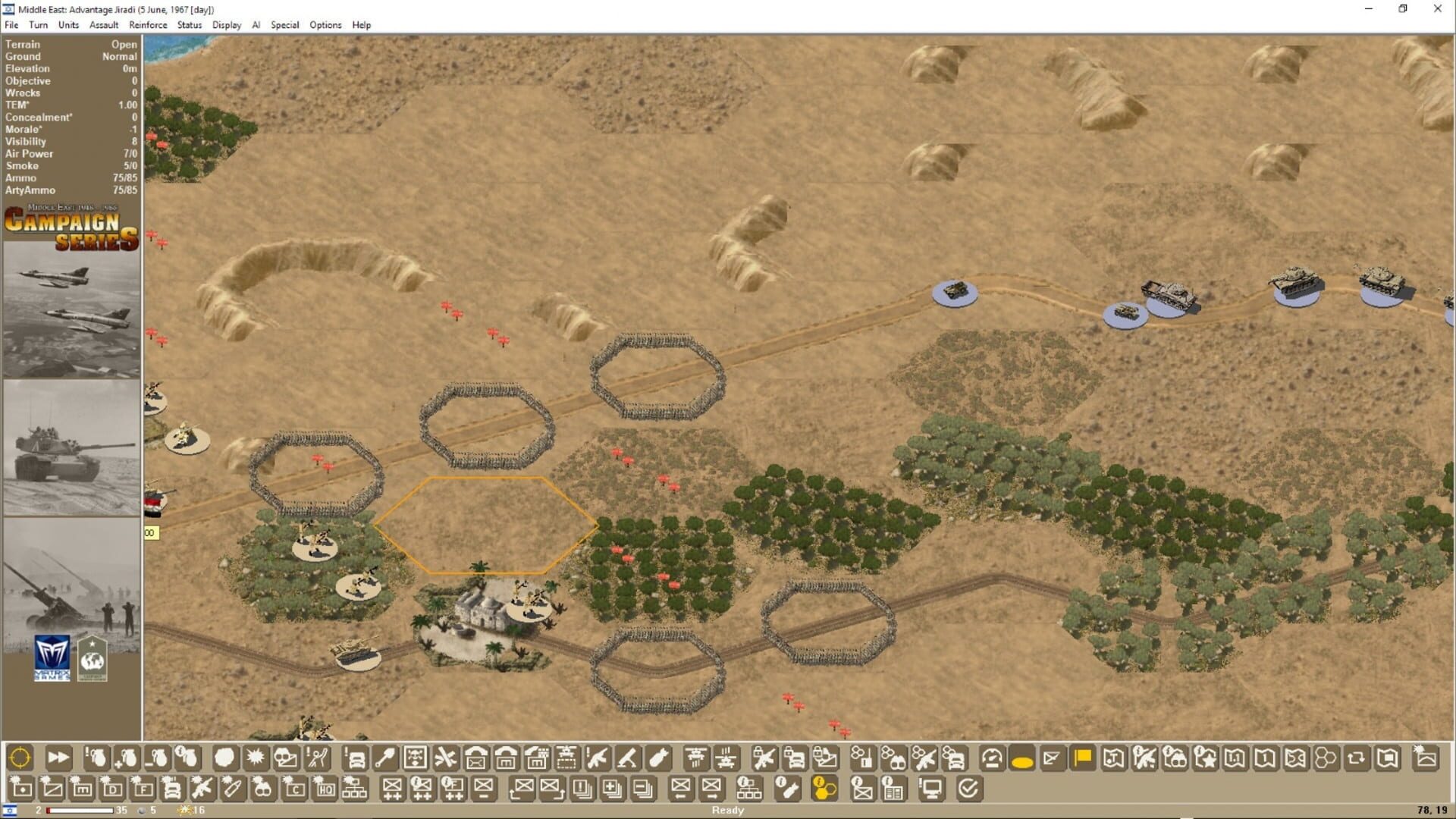 Screenshot for Campaign Series: Middle East 1948-1985